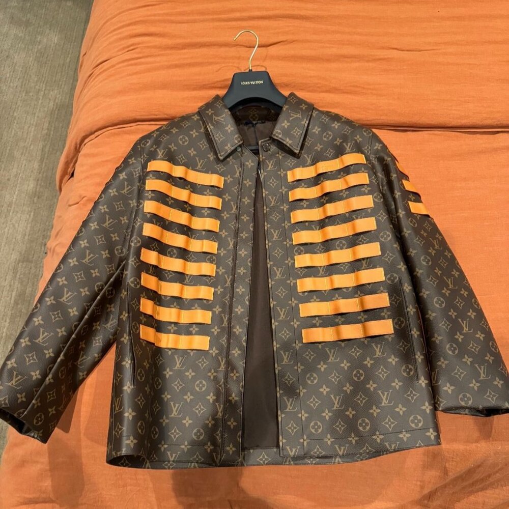 LV Monogram x Nigo Toile Military Jacket Medium